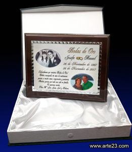 Placa Aniversario