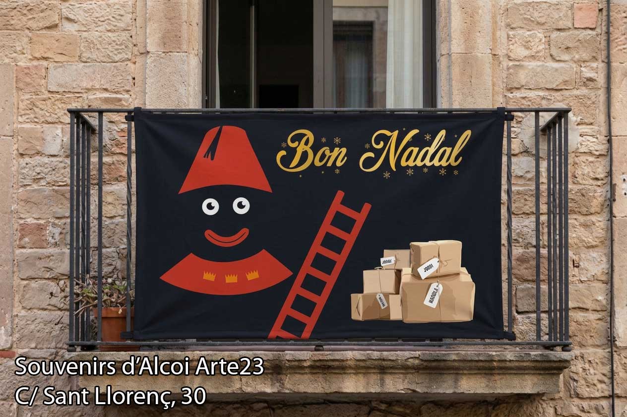 Cubrebalcón rodabalcó del Paje de Alcoy - Alcoi